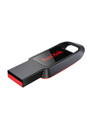 SanDisk 64GB Cruzer Spark USB 2.0 Flash Drive, Black