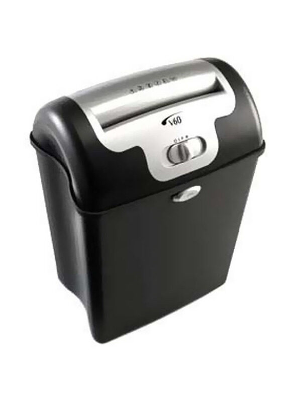 

Rexel Duo Manual Cross Cut Shredder, Black/Silver