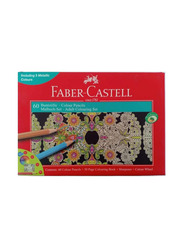 Faber-Castell Buntstifte Coloured Pencils Set, 60 Pieces, Multicolour