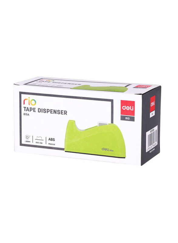 

Deli Tape Dispenser Tool, Green