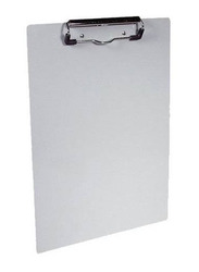 Saunders Aluminium Clip Board A4, White