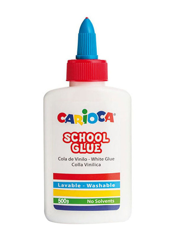 Carioca School Glue, 500gm, White