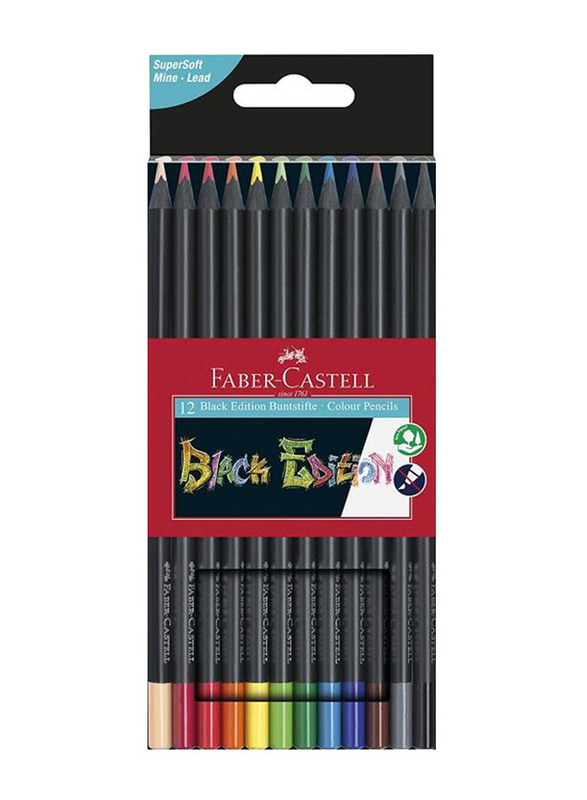 Faber-Castell Black Edition Colour Pencils, 1 Piece, Multicolour