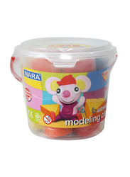 Kiddy Clay Modelling Clay Set with Bucket, Multicolour
