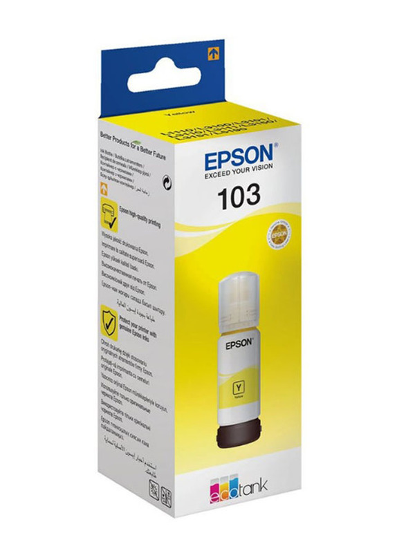 Epson 103 Yellow Ecotank Ink Bottle