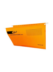 Elfen Deluxe Suspension File Folder Set, 50 Pieces, Orange