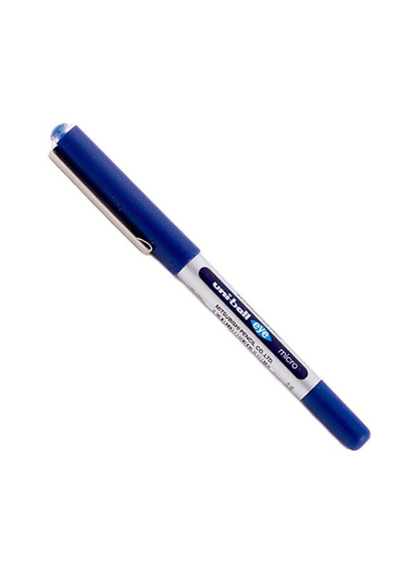 Mitsubishi Uni-ball Eye Fine Tip Micro Rollerball Pen, Blue