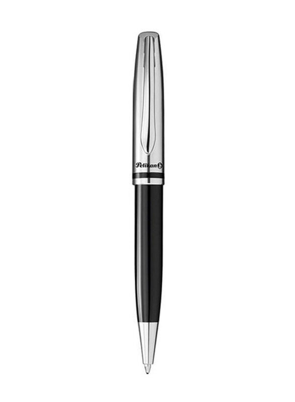 Pelikan Jazz Classic Ball Point Pen, Black/Silver