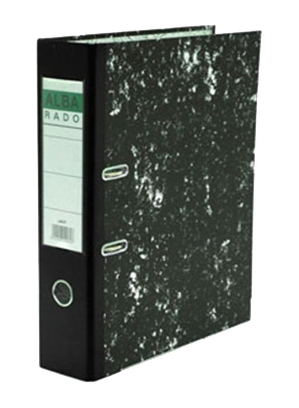 Alba Rado F/S Broad Box File, Black/White