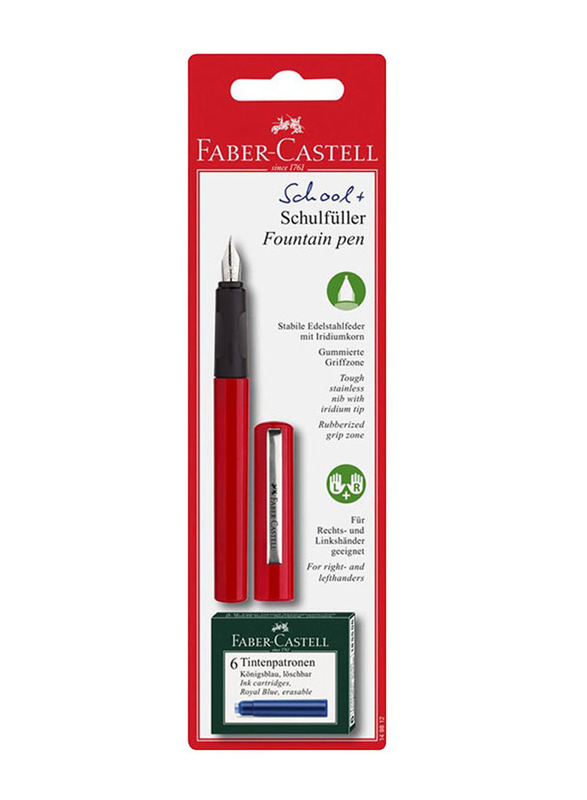 Faber-Castell School + Schulfuller Fountain Pen, Multicolour