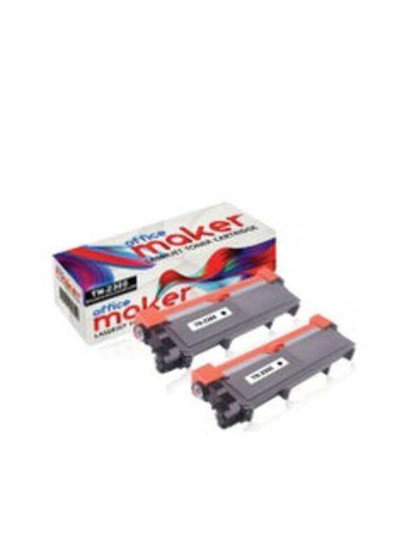 

Generic 2-Piece Laserjet Toner Cartridge Set For Brother Printers Black
