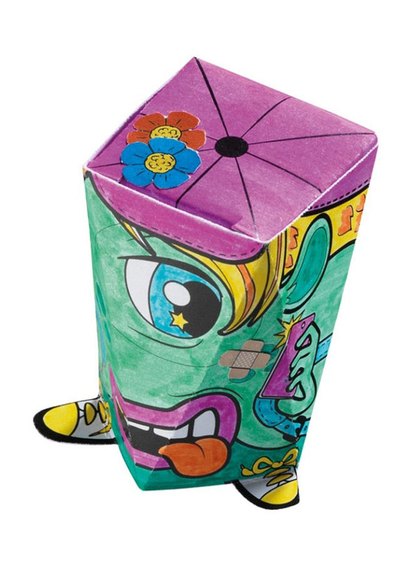 Maped Creativ Mini Box Monsters To Decorate Kit, 10 Pieces, Multicolour