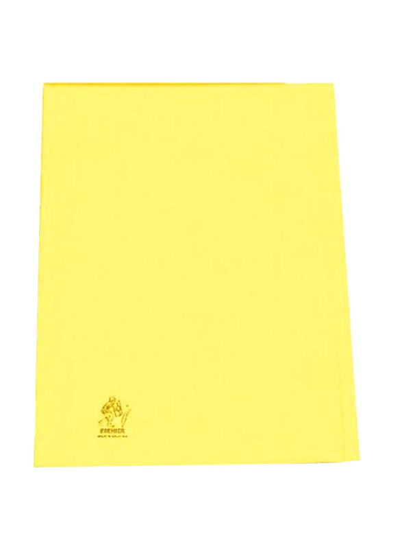 Premier Square Cut Folder Set, 100 Pieces, Yellow