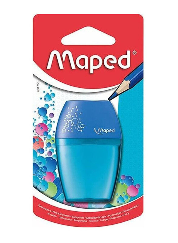 Maped Shaker 1-Hole Sharpener, Assorted Colours