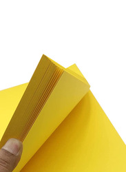 Terabyte Card Paper, 100 Sheets, 160 GSM, A5 Size, Yellow