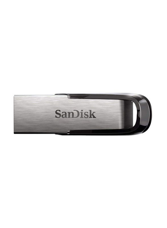 SanDisk 64GB Ultra Flair USB 3.0 Flash Drive, SDCZ73-064G-G46, Grey