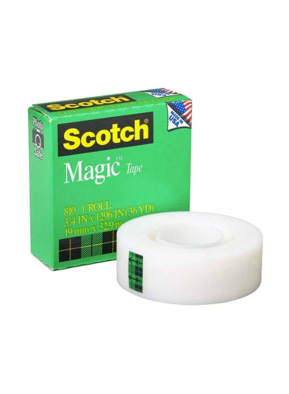 3M Scotch Magic Tape Refill Rolls, Clear