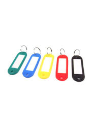 Modest Key Chain Set, 100 Pieces, Blue/Yellow/Red