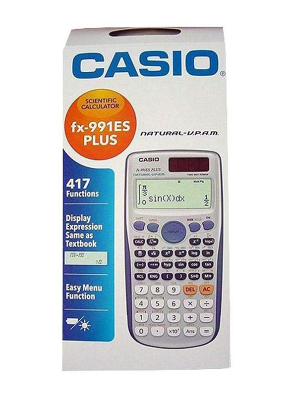 Casio Natural UPAM Scientific Calculator, Multicolour