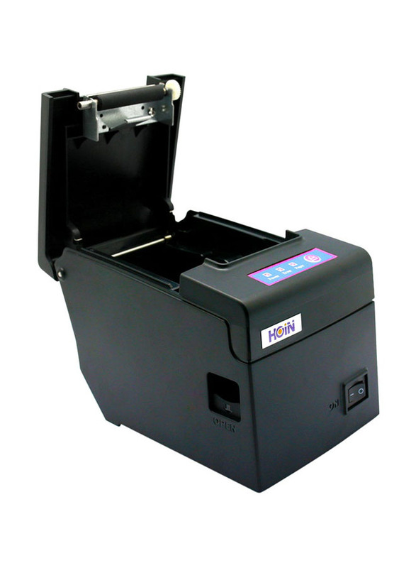 Hoin High-speed 58mm POS Dot Receipt Paper Barcode Thermal Printer, Black