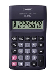 Casio Portable 8-Digit Basic Calculator, HL 815 L, Grey