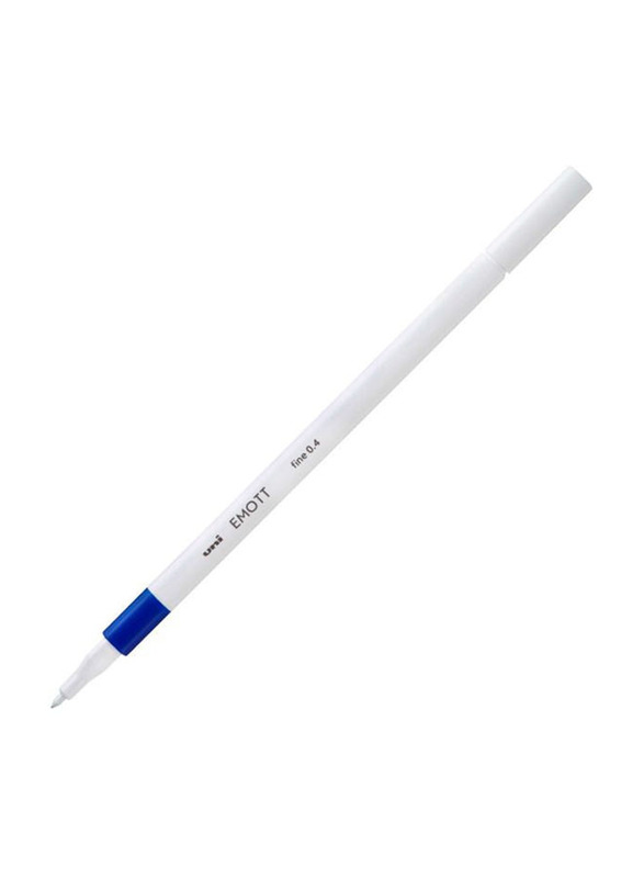 Uniball Emott Fineliner Pen, Blue