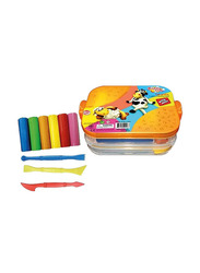 Kiddy Clay Modelling Clay and Mould Set, 17 Pieces, Multicolour