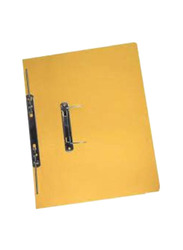 Spring File Folder A4 Documents Filing, 10 Pieces, Yellow
