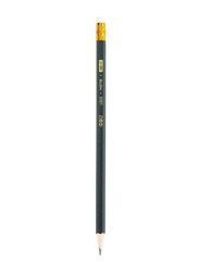 Deli 12-Piece HB Graphite Pencil Set with Eraser, Black/Yellow