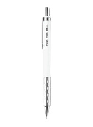 Pentel Mechanical Pencil, White/Silver
