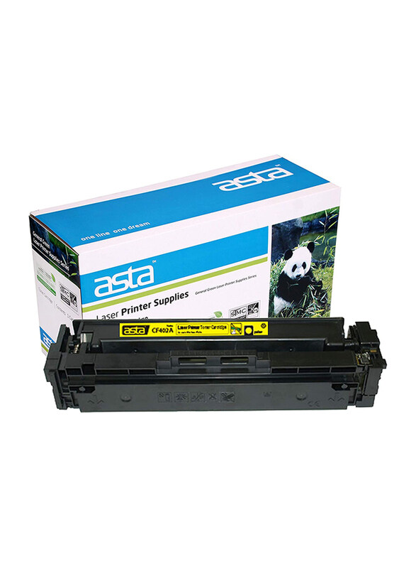 Asta CF402A Yellow Toner Cartridge