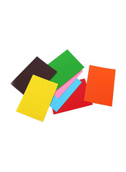Double Sided Colored Corrugated Cardboard Sheets, 56 Pieces, A4 Size, Multicolour