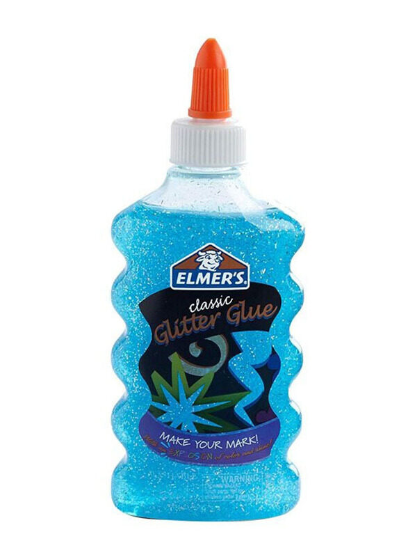 Elmer's Classic Liquid Glitter Glue, Blue