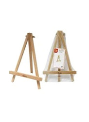 Funbo Beech Wood Painting Easel, 18 x 19 x 23cm, Brown