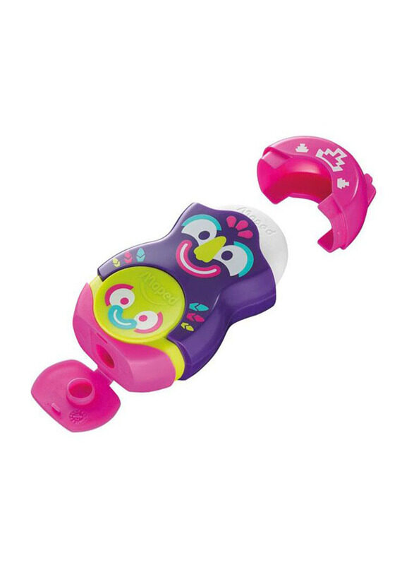 

Maped 2-In-1 Duo Loopy Eraser & Sharpener, Assorted