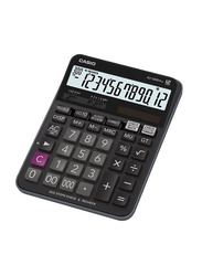 Casio Plus Power Practical Basic Calculator, DJ-120DPLUS-WA-DPW, Black