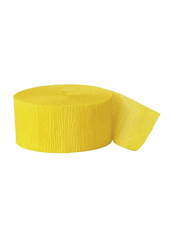 

Funbo Arts Fluorescent Crepe Paper, 50 x 200cm, 10 Pieces, Yellow