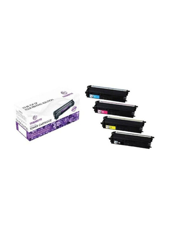 

N/a Terabyte TN273 Black, Cyan, Magenta, Yellow Toner Cartridge Set, 4 Pieces