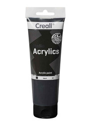 Creall Studio Acrylic Colour Tube, 250ml, 99 Black