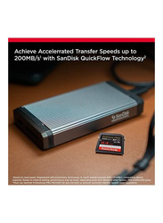 SanDisk 64GB Extreme Pro MicroSDXC Card + RescuePro Deluxe Memory Card, V30-SDSDXXU-064G-GN4IN, Black