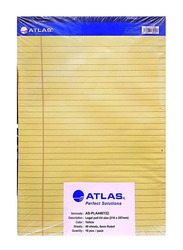 Atlas Legal Pad, 10 x 40 Sheets, A4 Size, Yellow
