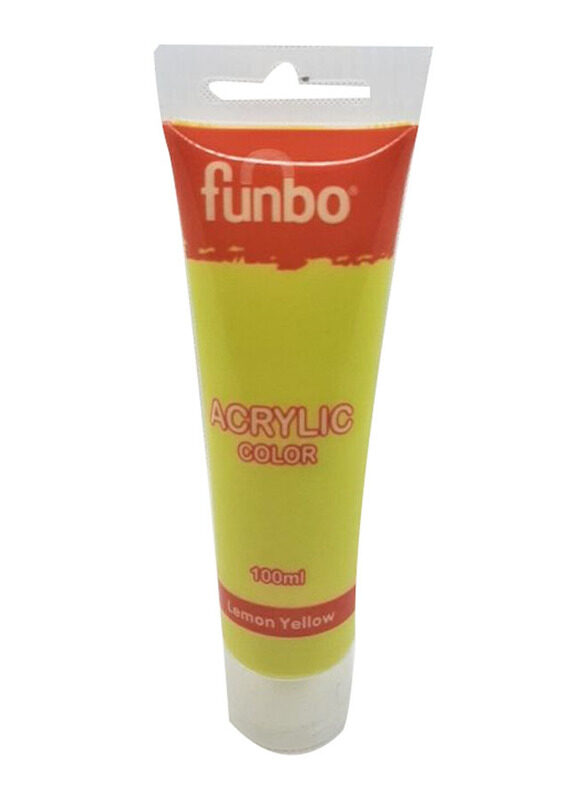 

Funbo Acrylic Color, 200ml, Lemon Yellow