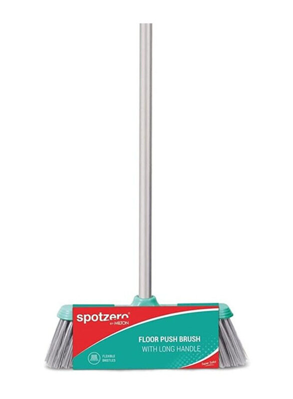 

Spotzero By Milton Indoor Broom with Stick, White