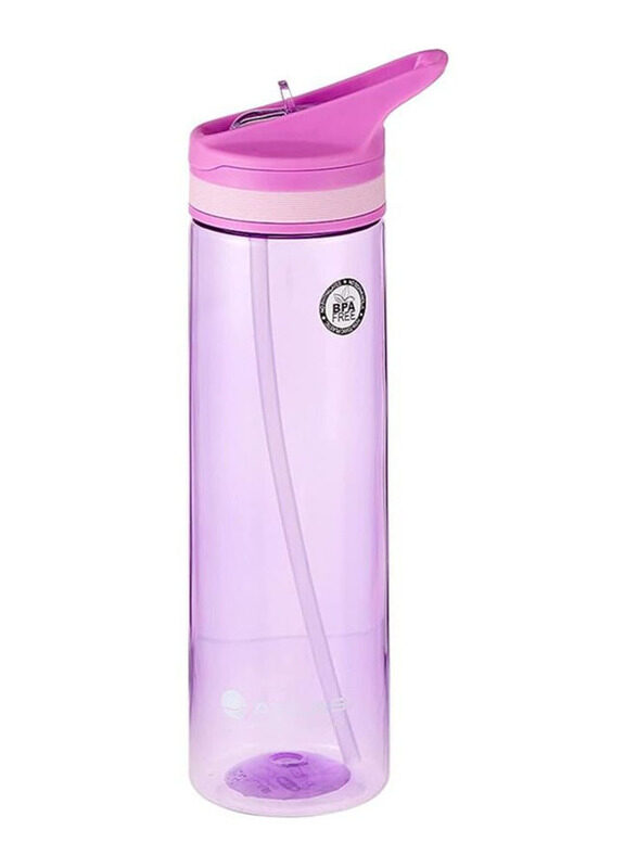 Atlas 800ml Water Bottle Sipper, Purple