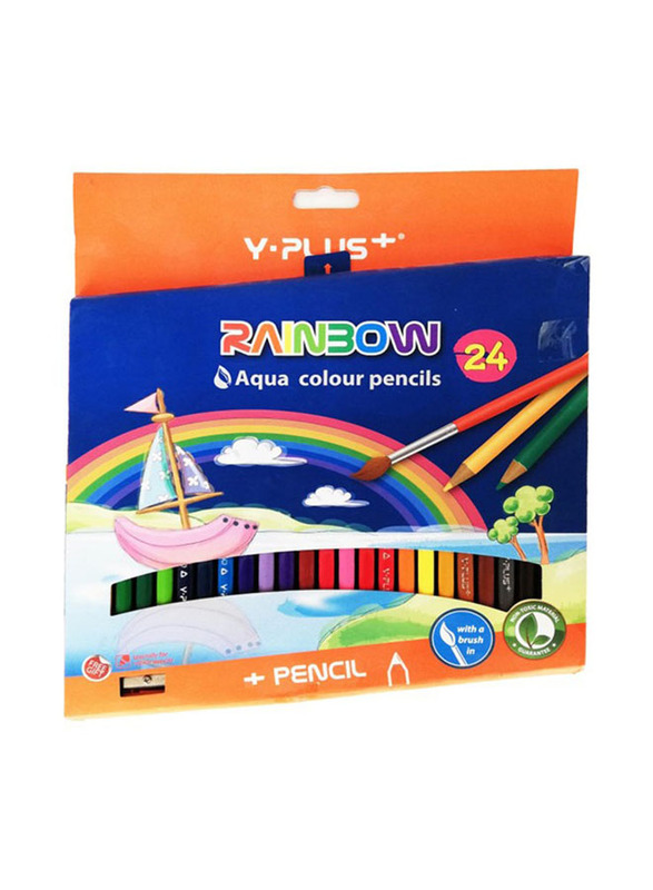 CARIOCA TITA RAINBOW WOOD FREE PENCIL BOX 50 PCS