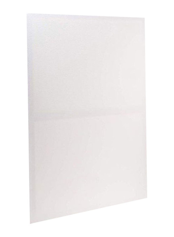 Funbo Stretched Canvas Pad, 50 x 70cm, White