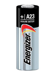Energizer A23 Long Lasting Battery, Silver/Black