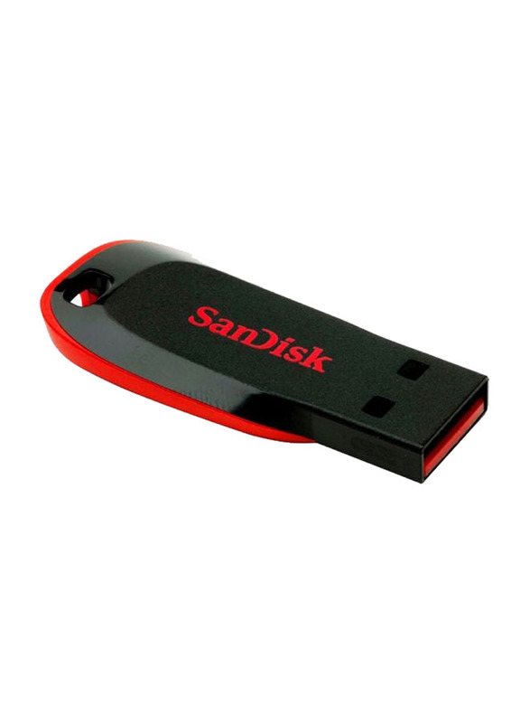 SanDisk 128GB Cruzer Blade USB 2.0 Flash Drive, SDCZ50-128G-B35, Black
