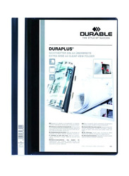 Durable Duraplus View Folder, A4 Size, Black/Clear
