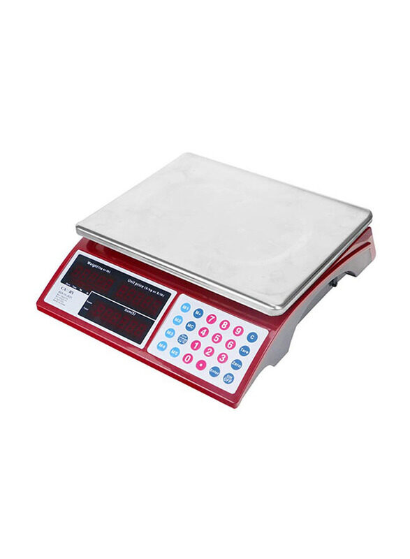 

Camry Commercial Grocery Scale, Red